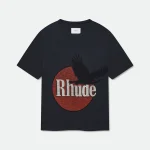 Rhude Eagle Logo Slub Shirt