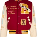 Rhude Le Valley Varsity Men Jacket Red