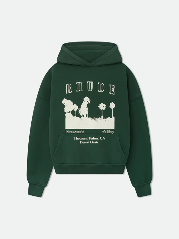 Green Rhude Hoodie