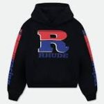 Split Petrol Logo Hoodie Rhude