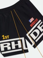 Rhude Champions Logo Shorts
