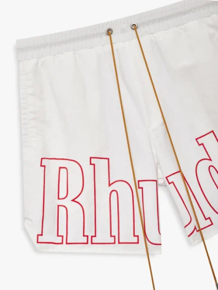 Rhude Logo Track Short