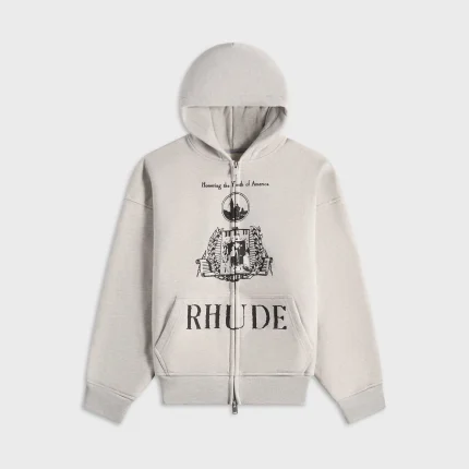 Rhude Youth Of America Zip-Up Hoodie