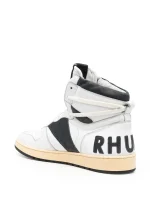Rhude Colour-Block High-Top Sneakers
