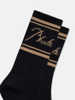 Rhude Script Logo Sock