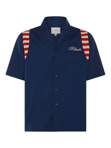 Navy Blue Rhude Shirt
