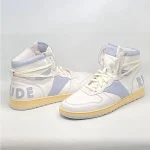 Rhude Rhecess Worn Out Effect High Top Shoes