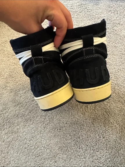 Rhude Recess High Top Black Shoes